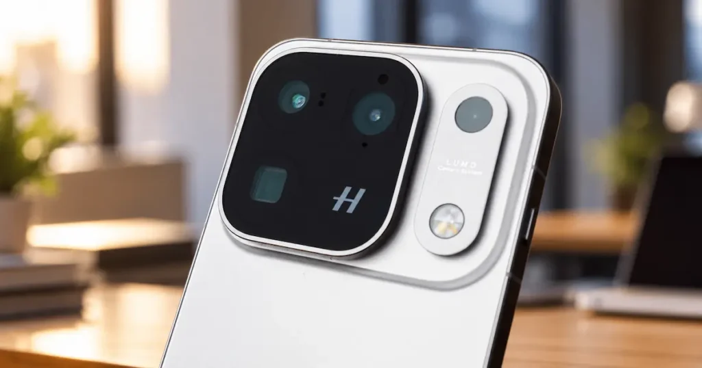 Módulo de cámaras traseras del OPPO Find X10 Pro Max en primer plano.